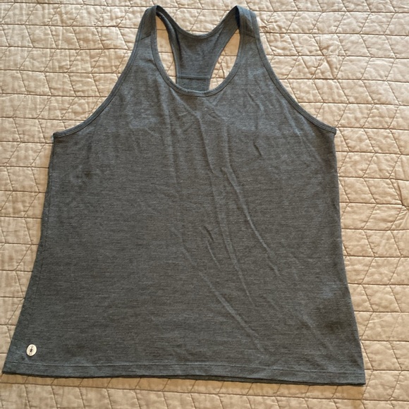Smartwool Gray Racerback Tank Top - Picture 4 of 6